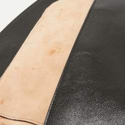 Pre Owned Gucci Beige/Black Python and Leather Medium Thiara Double Envelope Shoulder Bag