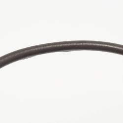 Pre Owned Gucci Brown/Beige GG Canvas and Leather Abbey D-Ring Hobo