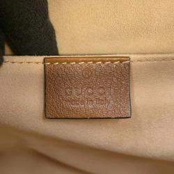 Gucci Leather Small Diana NM Bamboo Handle Tote Bag