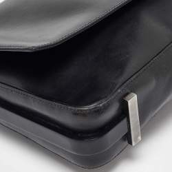 مملوكة مسبقًا Gucci Black Leather Flap Shoulder Bag