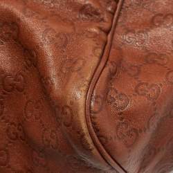 Gucci Brown Guccissima Leather Medium Joy Boston Bag