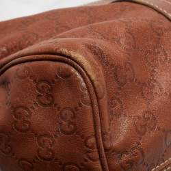 Gucci Brown Guccissima Leather Medium Joy Boston Bag