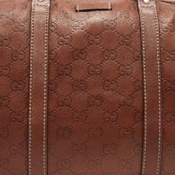 Gucci Brown Guccissima Leather Medium Joy Boston Bag