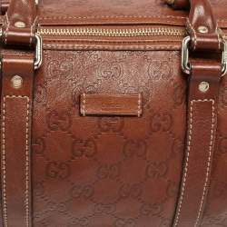 Gucci Brown Guccissima Leather Medium Joy Boston Bag