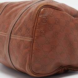 Gucci Brown Guccissima Leather Medium Joy Boston Bag