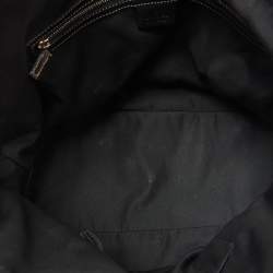 Pre Owned Gucci Black GG Canvas and Leather Royal Shoulder Bag