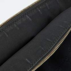 Pre Owned Gucci Black GG Canvas and Leather Royal Shoulder Bag