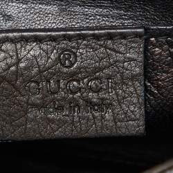 Pre Owned حقيبة كروس غوتشي 1973 بسلسلة جلد برتقالي صغيرة