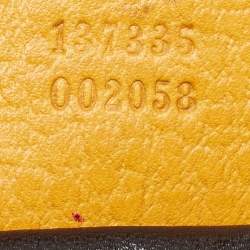 مملوكة مسبقًا Gucci Yellow Leather Jackie Hobo