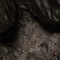 Pre Owned Gucci Brown Leather Shopper Tote