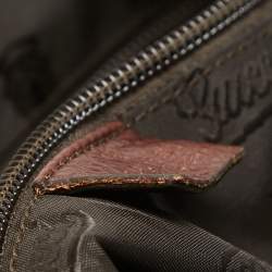 Pre Owned Gucci Brown Leather Shopper Tote