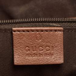 مملوكة مسبقًا Gucci Beige/Brown GG Canvas and Leather Medium Sukey Tote