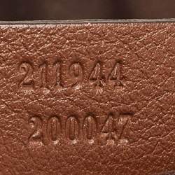 مملوكة مسبقًا Gucci Beige/Brown GG Canvas and Leather Medium Sukey Tote