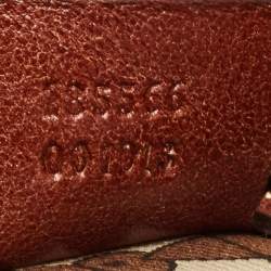 Pre Owned Gucci Brown Leather Medium Indy Hobo