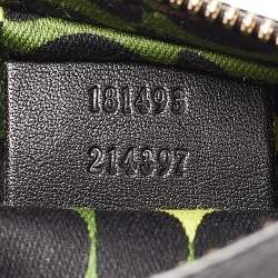 Pre Owned Gucci Black Leather Hobo