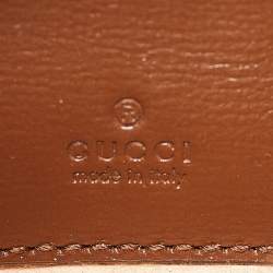 Pre Owned Gucci Beige/Ebony GG Supreme Canvas Mini Ophidia Shoulder Bag