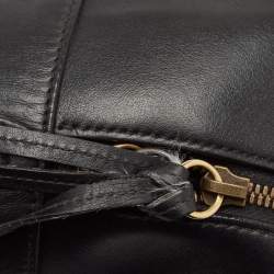 Gucci Black Matelasse Leather GG Marmont Backpack