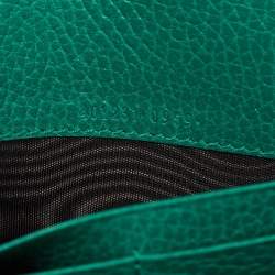 Gucci Green Leather Dionysus Wallet on Chain