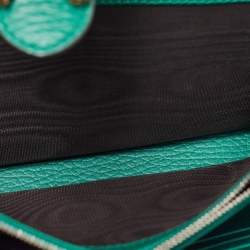 Gucci Green Leather Dionysus Wallet on Chain