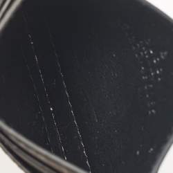 مملوكة مسبقًا Gucci Beige/Black GG Supreme Canvas and Leather Bee Card Holder  