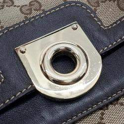 Pre Owned Gucci Bamboo Handle Indy Hobo Bag