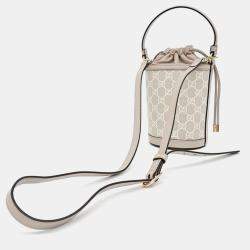 Pre Owned Gucci Ophidia mini bucket bag