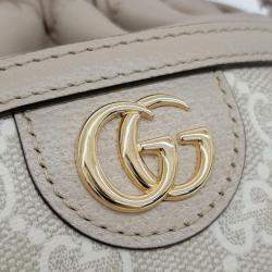 Pre Owned Gucci Ophidia mini bucket bag