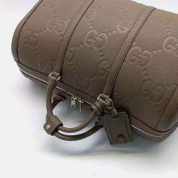 Pre Owned Gucci Jumbo GG Duffel Bag Small