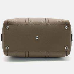 Pre Owned Gucci Jumbo GG Duffel Bag Small