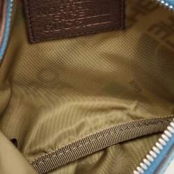Gucci x The North Face Multicolor Print Nylon and Leather Belt Bag