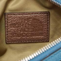Gucci x The North Face Multicolor Print Nylon and Leather Belt Bag