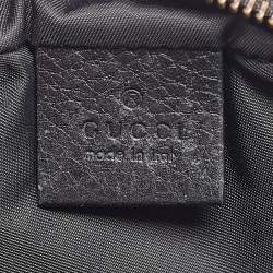 Pre Owned Gucci Black Leather Mini Soho Disco Shoulder Bag