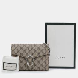 Gucci Mini GG Supreme Dionysus Wallet on Chain