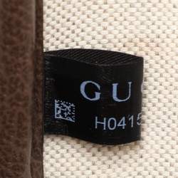 Pre Owned Gucci Beige/Brown GG Supreme Canvas and Leather Medium Ophidia Tote