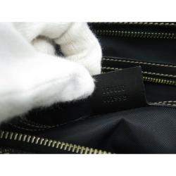 Pre Owned Gucci Black Coated Fabric Dialux Britt Boston Bag