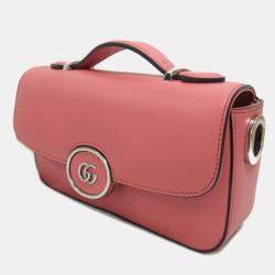 Gucci Pink Mini Petite GG Satchel Bag