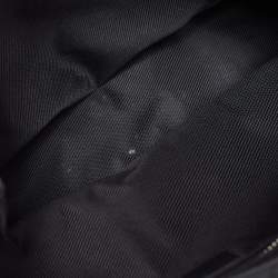 Pre Owned Gucci Black GG Canvas and Leather Hobo