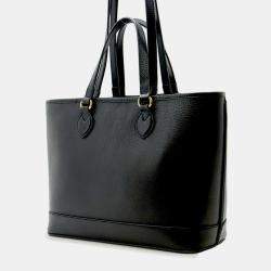 Gucci Black Leather Tote Bag Size Small