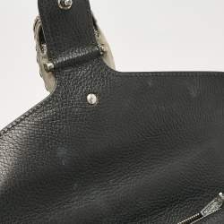 Pre Owned Gucci Black Leather Small Dionysus Shoulder Bag