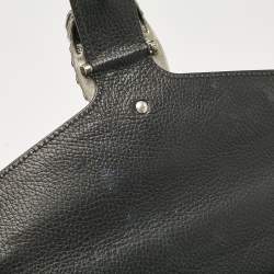 Pre Owned Gucci Black Leather Small Dionysus Shoulder Bag