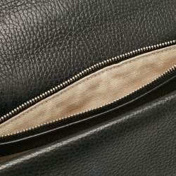 Pre Owned Gucci Black Leather Small Dionysus Shoulder Bag