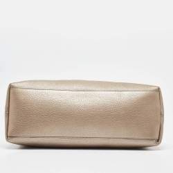 مملوكة مسبقًا حقيبة كتف غوتشي سوهو متوسطة سلسلة جلد لامع أحمر كرزي