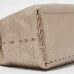 مملوكة مسبقًا حقيبة كتف غوتشي سوهو متوسطة سلسلة جلد لامع أحمر كرزي