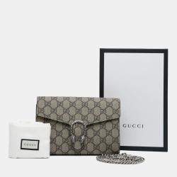 Gucci GG Supreme Dionysus Chain Wallet