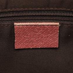Gucci Pink Guccisssima Suede Abbey D-Ring Hobo