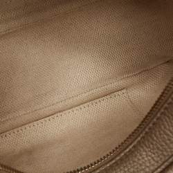 مملوكة مسبقًا Gucci Beige Leather Small Soho Disco Crossbody Bag