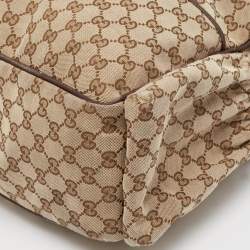 Gucci Beige/Ebony GG Canvas Original Baby Changing Bag