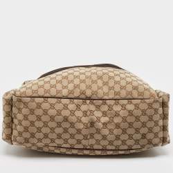 Gucci Beige/Ebony GG Canvas Original Baby Changing Bag