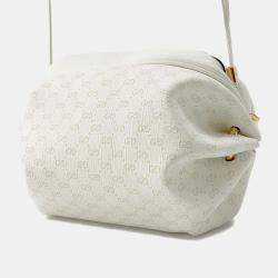 Gucci White Mini GG New Candy Crossbody Bag