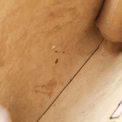 Pre Owned Gucci Red Leather Ghost Tote